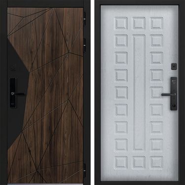 Дверь Command Doors Cyber Shelwood 01 альберо браш грей